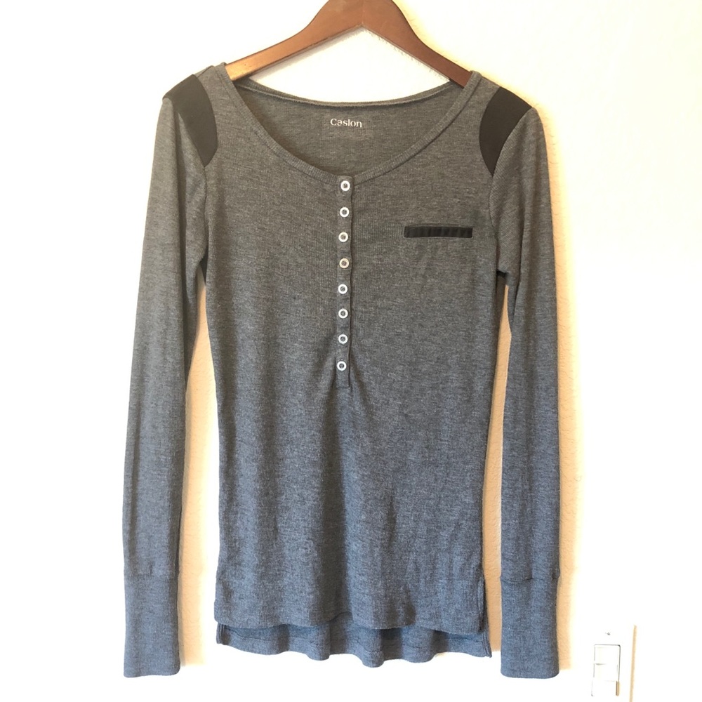 Cozy Knit Henley